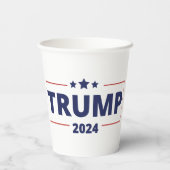 Trump 2024 pappbecher (Rückseite)