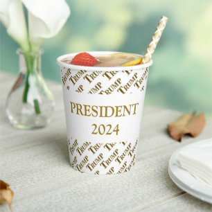 TRUMP 2024 PAPPBECHER