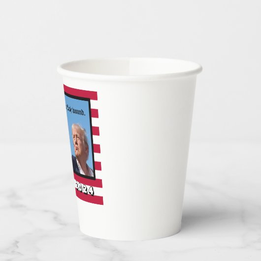 Trump 2024 pappbecher (Links)
