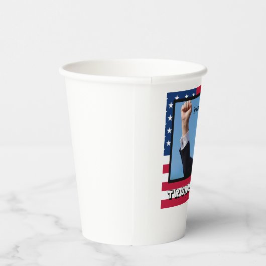 Trump 2024 pappbecher (Rechts)