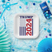 Trump 2024 pappteller (Party)