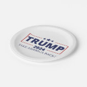 Trump 2024 pappteller (Schrägansicht)
