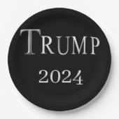 TRUMP 2024 PAPPTELLER (Vorderseite)