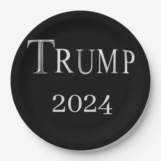 TRUMP 2024 PAPPTELLER (Vorderseite)