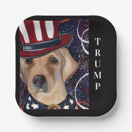 TRUMP 2024 PAPPTELLER (Vorderseite)