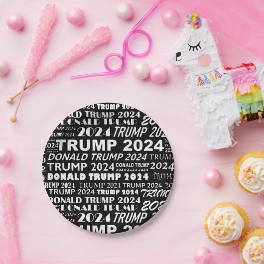 Trump 2024 pappteller (Party)