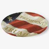 Trump 2024 pappteller (Schrägansicht)