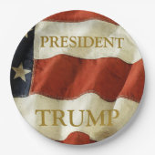 Trump 2024 pappteller (Vorderseite)