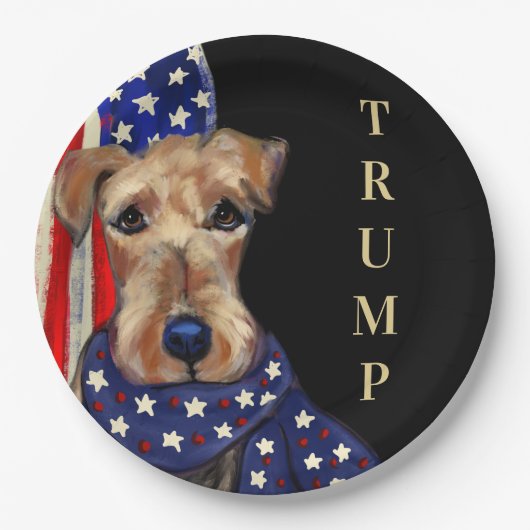 TRUMP 2024 PAPPTELLER (Vorderseite)