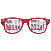 Trump 2024 partybrille (Vorderseite)