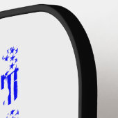 Trump 2024 Patriotic Groovy Retro Pickleball Schläger (Linke Seite)