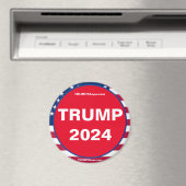 TRUMP 2024 Patriotisches Magnet (In Situ (Geschirrspüler))