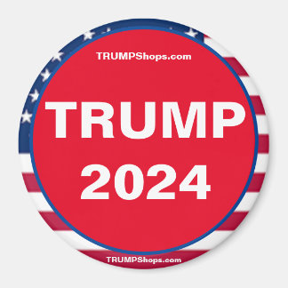 TRUMP 2024 Patriotisches Magnet