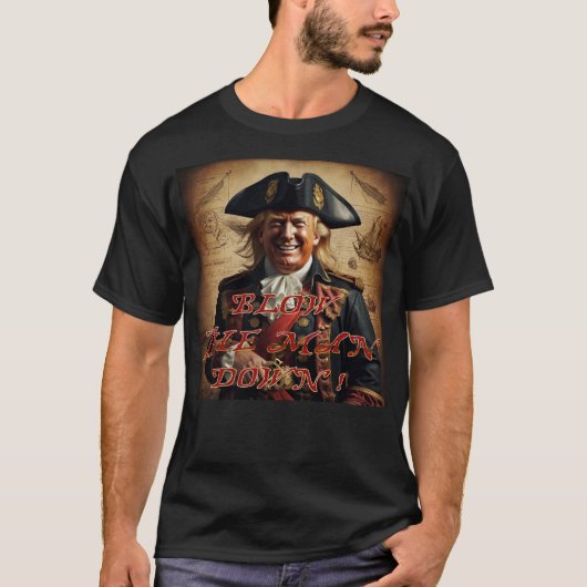 Trump 2024 Pirate T - Shirt (Vorderseite)
