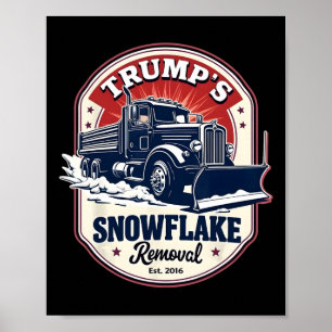 Trump 2024 - politischer Sat. für den Rückzug von Poster