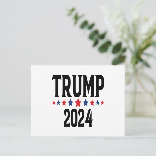 Trump 2024 Postcard Postkarte (Stehend Vorderseite)
