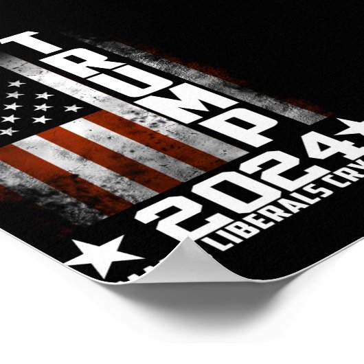 Trump 2024 poster (Ecke)