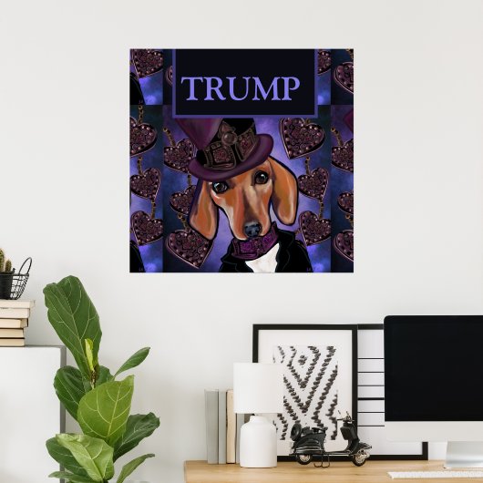 TRUMP 2024 POSTER (Heimbüro)