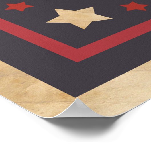 Trump 2024 poster (Ecke)