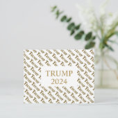 TRUMP 2024 POSTKARTE (Stehend Vorderseite)