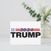 Trump 2024 postkarte (Stehend Vorderseite)