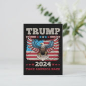 Trump 2024 postkarte (Stehend Vorderseite)
