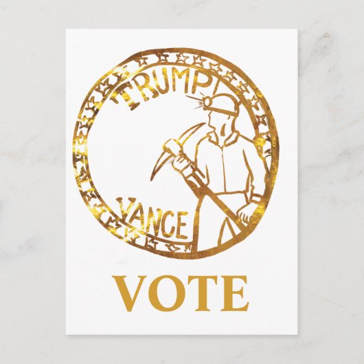 TRUMP 2024 POSTKARTE (Vorderseite)