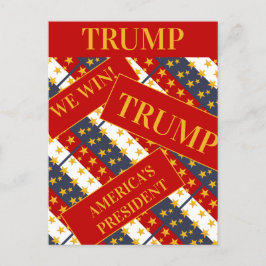 TRUMP 2024 POSTKARTE