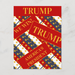 TRUMP 2024 POSTKARTE