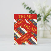 TRUMP 2024 POSTKARTE (Stehend Vorderseite)