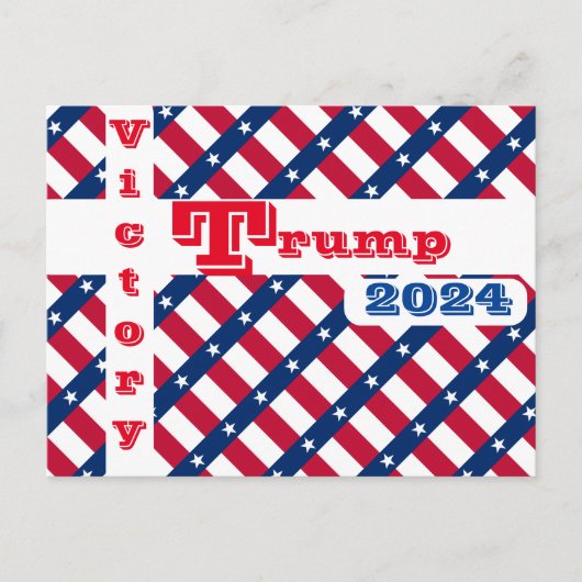 TRUMP 2024 POSTKARTE (Vorderseite)