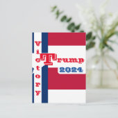TRUMP 2024 POSTKARTE (Stehend Vorderseite)