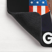 Trump 2024 Präsident Legend American Flag Mousepad (Ecke)