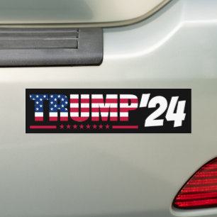 Trump 2024 Präsidentenkampagne Autoaufkleber