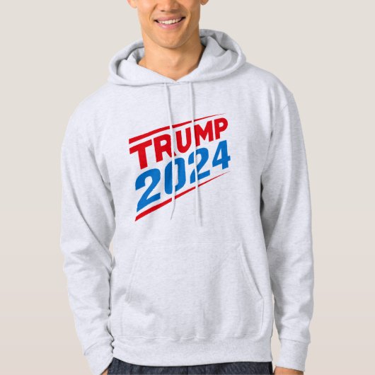 Trump 2024 Präsidentenwahl antiliberal Hoodie (Vorderseite)