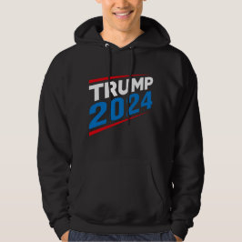 Trump 2024 Präsidentenwahl antiliberal Hoodie
