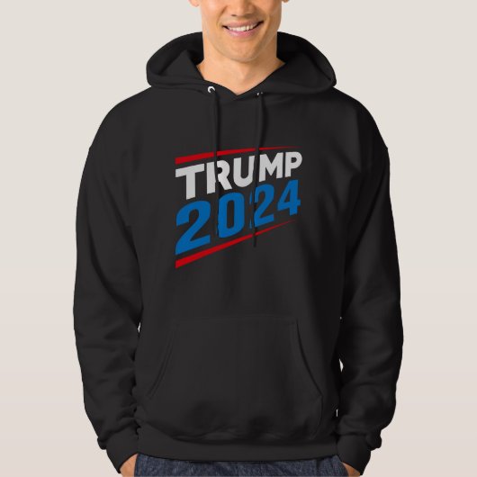 Trump 2024 Präsidentenwahl antiliberal Hoodie (Vorderseite)