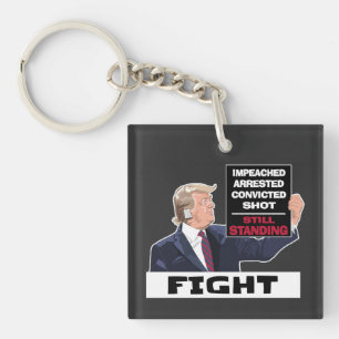 Trump 2024: Präsidentschaftswahl steht noch immer  Schlüsselanhänger