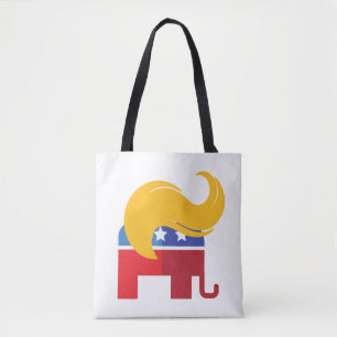 Trump 2024 Präsidentschaftswahl Tasche