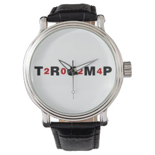 Trump 2024 Red Armbanduhr
