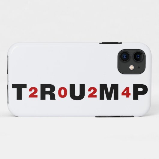 Trump 2024 Red Case-Mate iPhone Hülle (Rückseite (Horizontal))