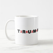 Trump 2024 Red Kaffeetasse (Links)