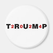 Trump 2024 Red Magnet (Vorne)