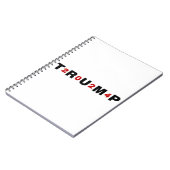 Trump 2024 Red Notizblock (Linke Seite)