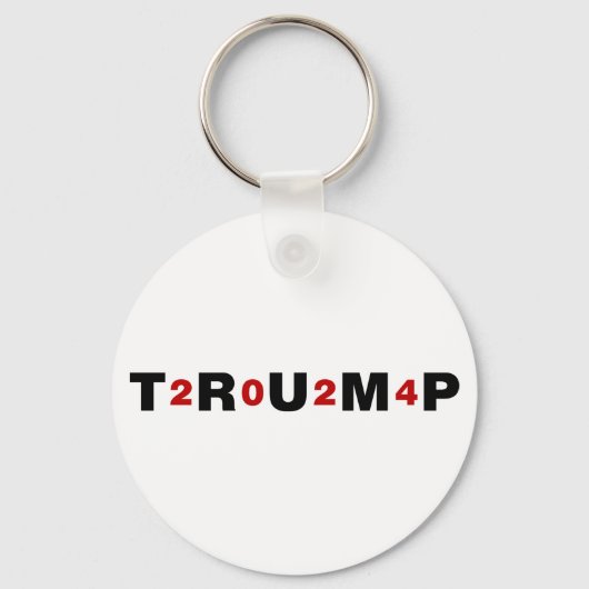 Trump 2024 Red Schlüsselanhänger (Vorderseite)