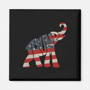 Trump 2024 Republikanischer Elefant Trump Anhänger Magnet