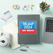 Trump 2024 Rette America Graphic Aufkleber (iPad Hülle)