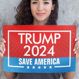 Trump 2024 Rette America Graphic Poster