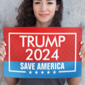 Trump 2024 Rette America Graphic Poster