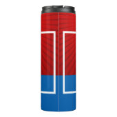 Trump 2024 Rette America Graphic Thermosbecher (Rückseite)